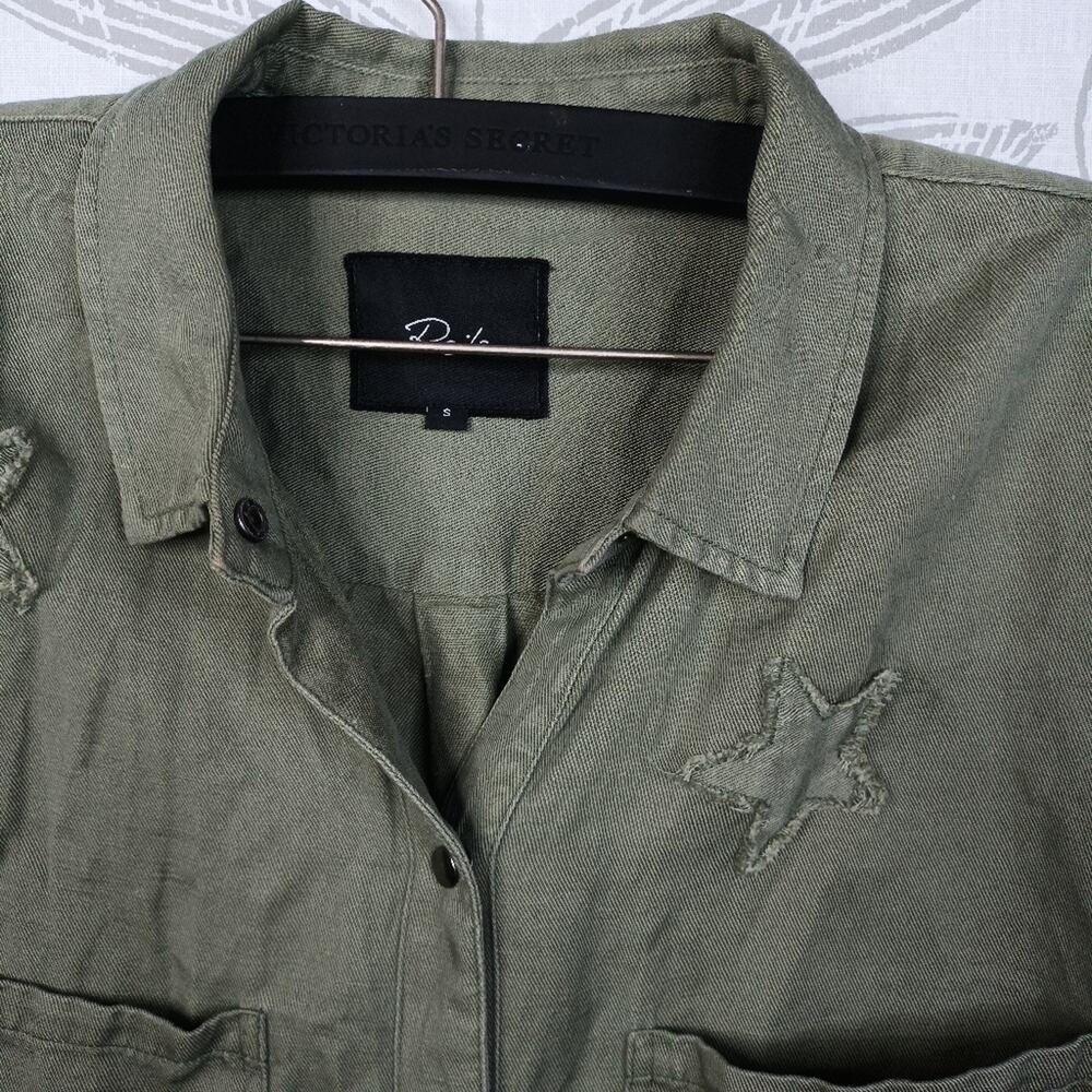 Rails Marcel Green Start Button Down Sage Normcor… - image 4